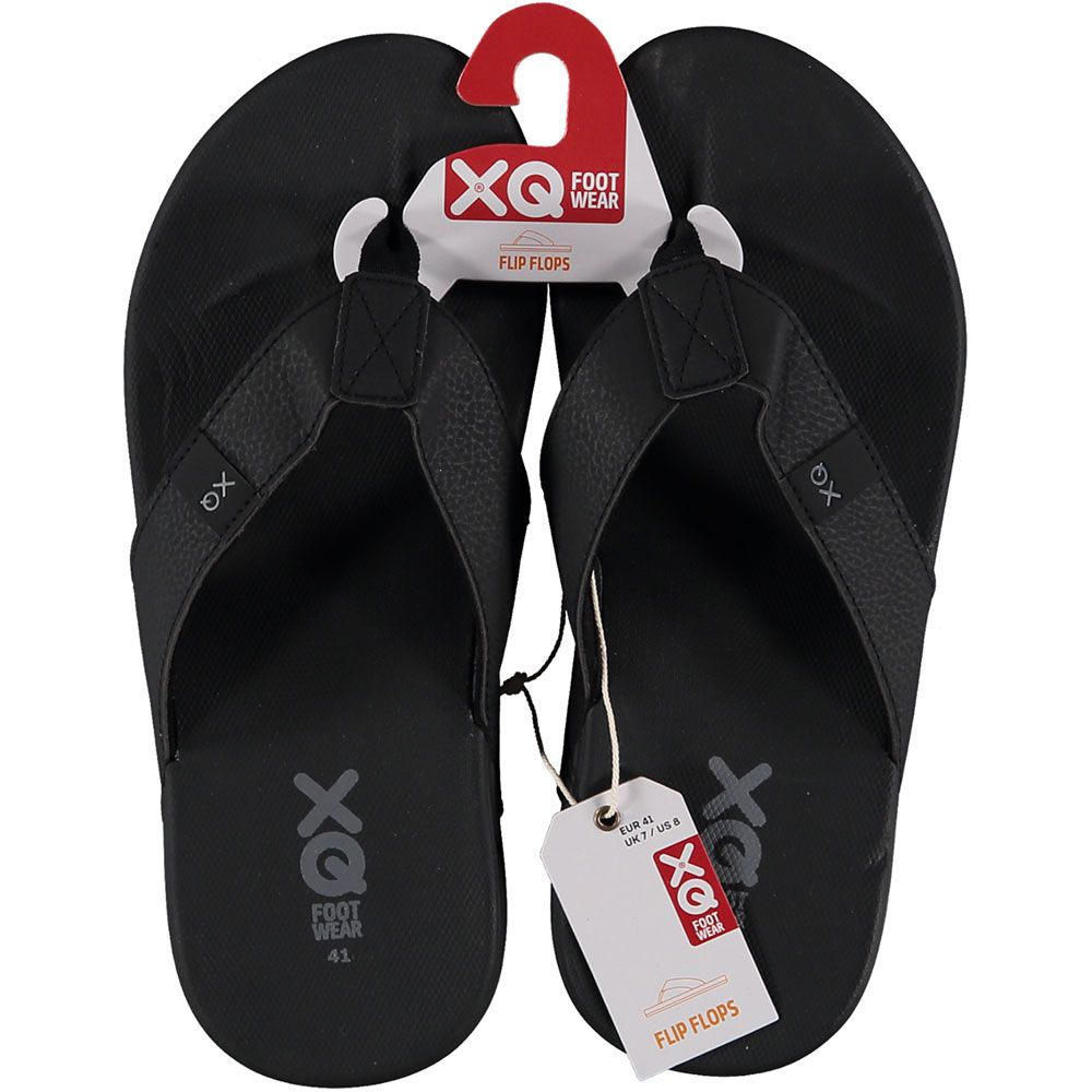 XQ Teenslippers Heren Comfortable Cushion Sole Zwart 