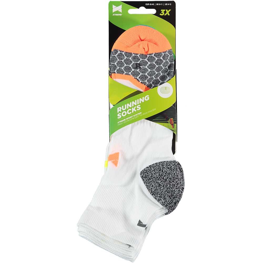Xtreme Hardloop Sokken 9-pack Multi White