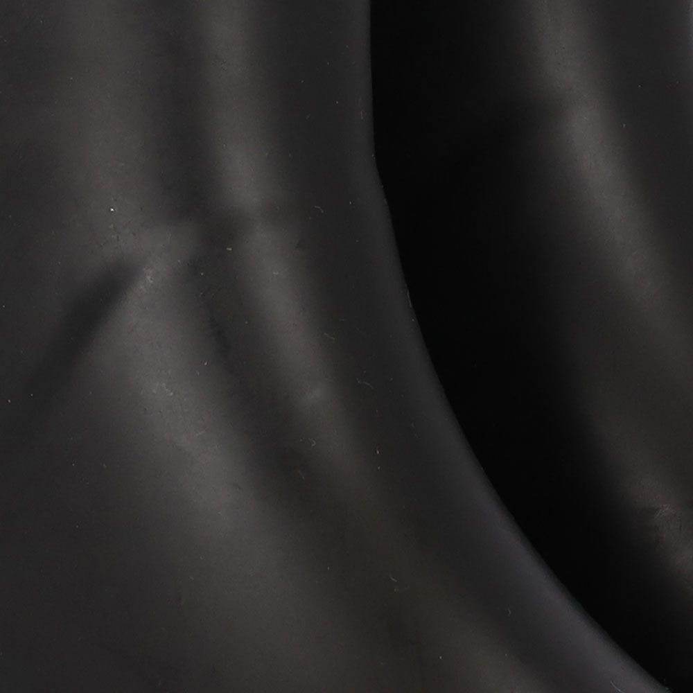 XQ Dames Regenlaarzen Rubber Plain Chelsea Zwart 