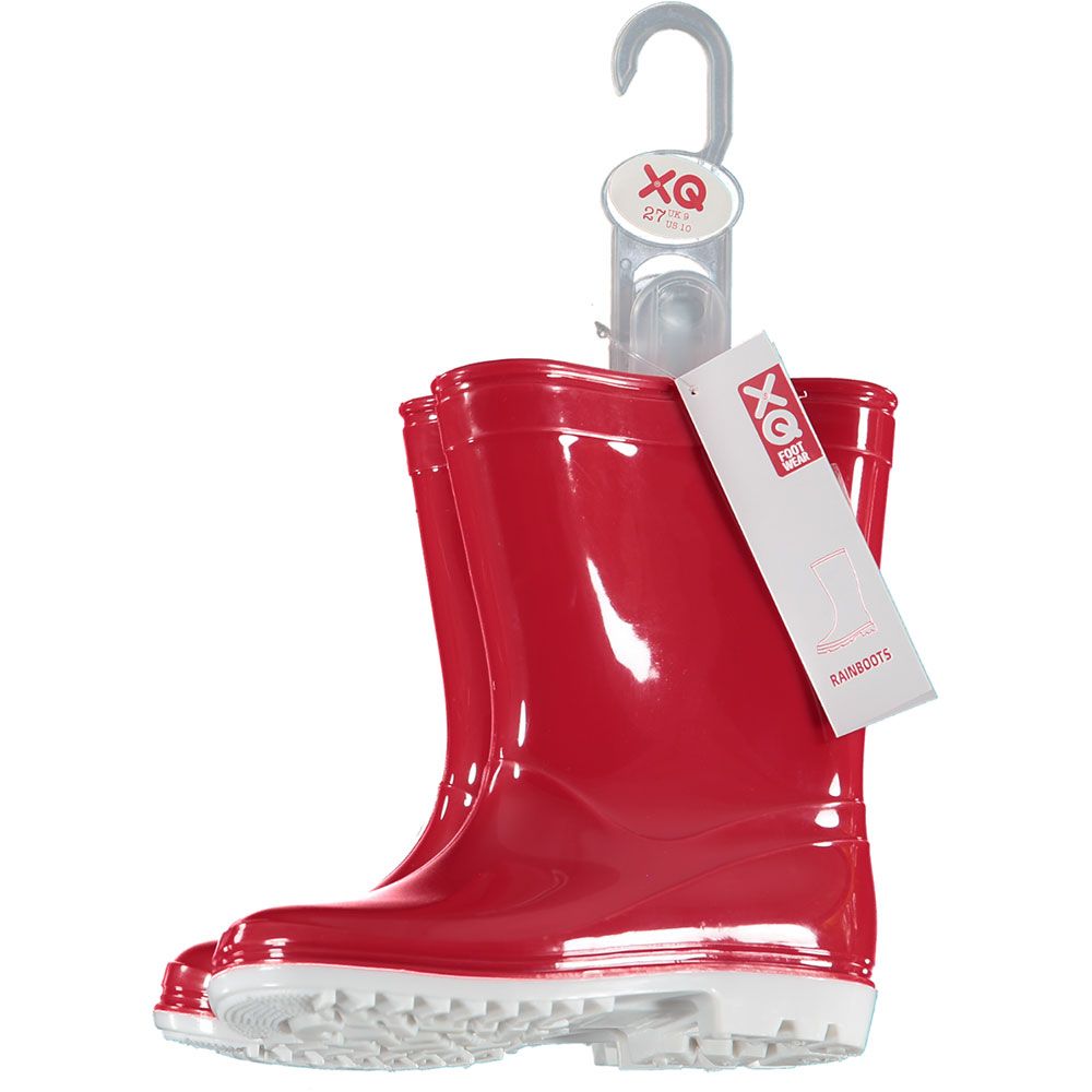 XQ Kinder Regenlaarzen Rood 