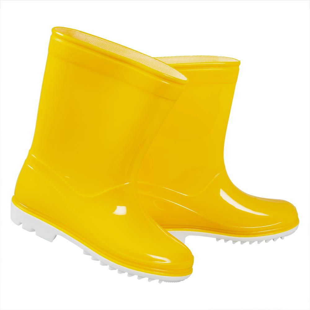 XQ Kinder Regenlaarzen Geel