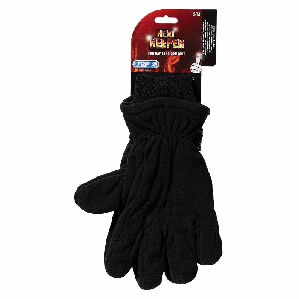 Heatkeeper Thermo Handschoenen Thinsulate/Fleece Zwart