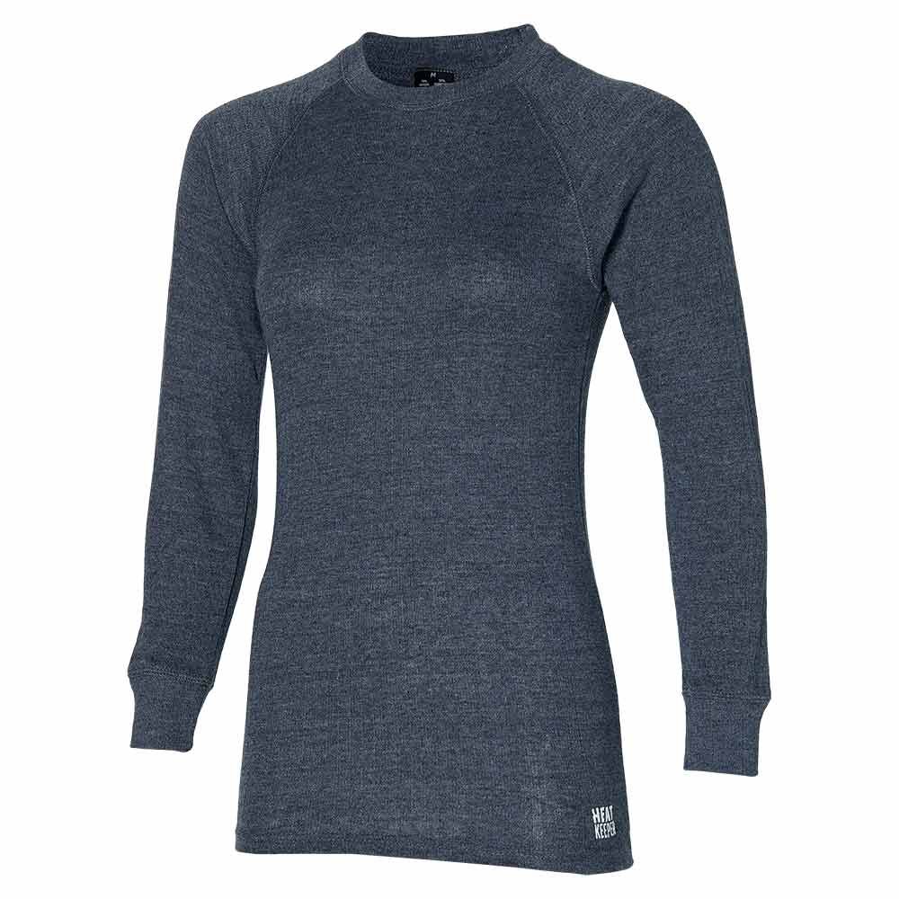 Heatkeeper Thermoset Dames Comfort - Thermoshirt + Thermo Legging - Antraciet Melange