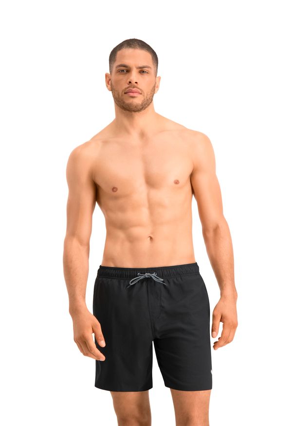 Puma Zwembroek Mannen Middel Lang Zwart