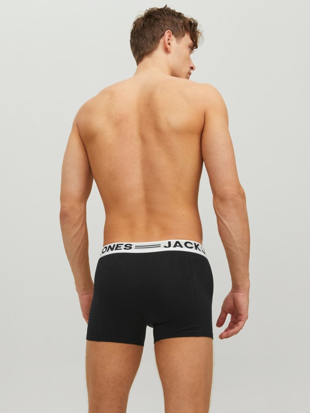 Jack & Jones Boxershorts SENSE Trunks 3-pack Zwart