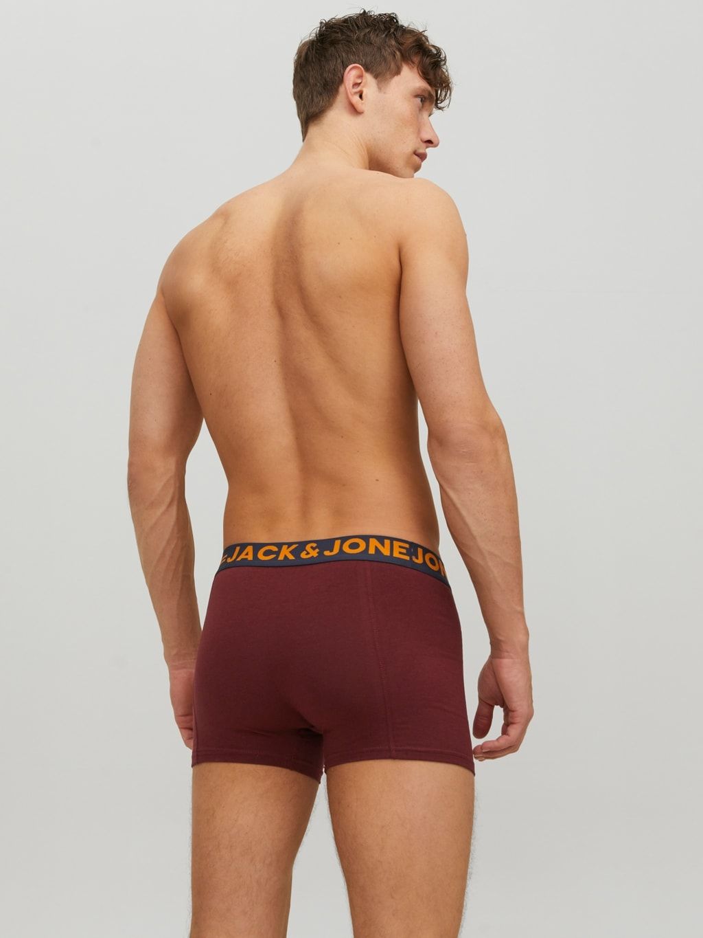 Jack & Jones Boxershorts JACLICHFIELD Trunks 6-pack Burgundy