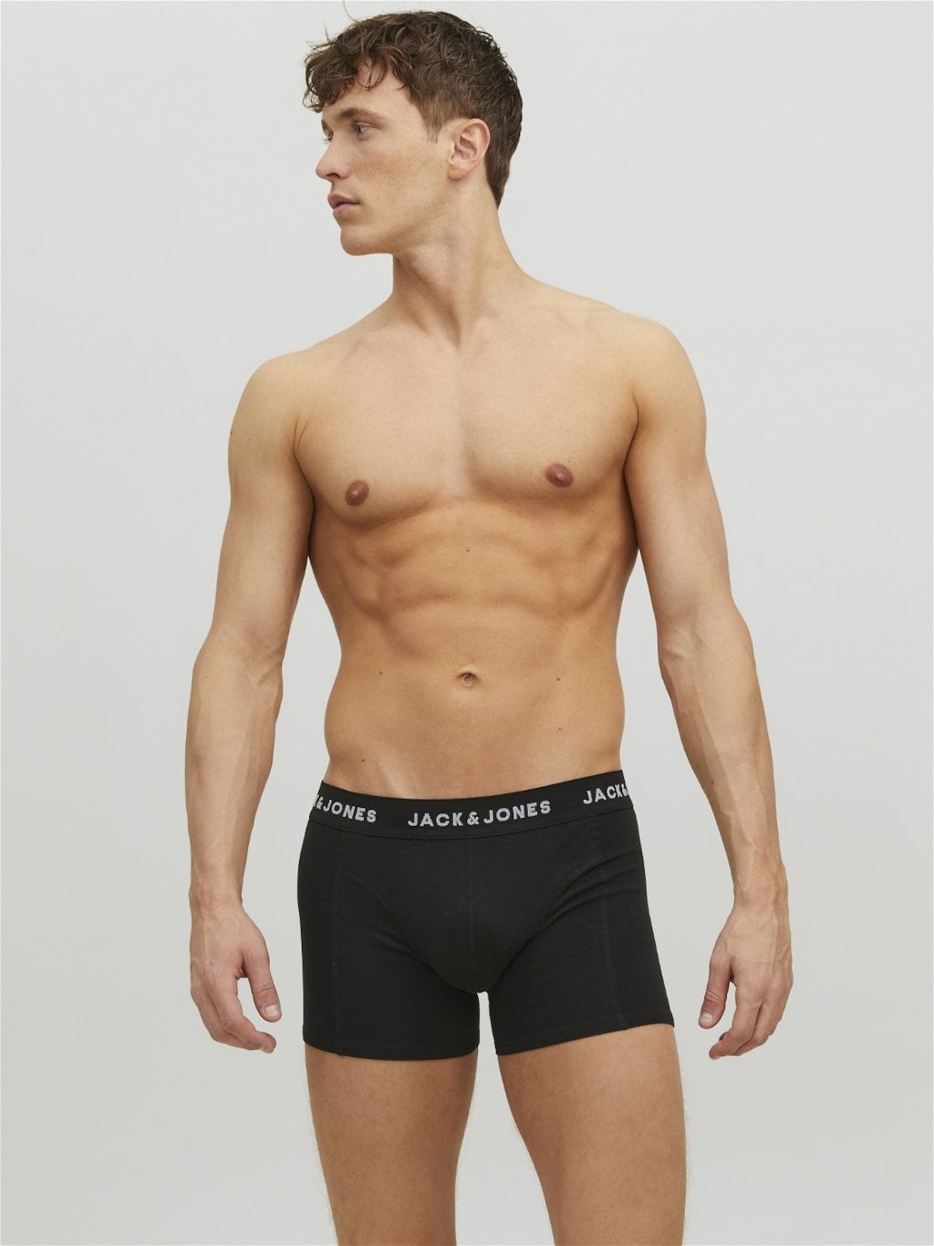 Jack & Jones Boxershorts JACHUEY Trunks 5-pack Zwart