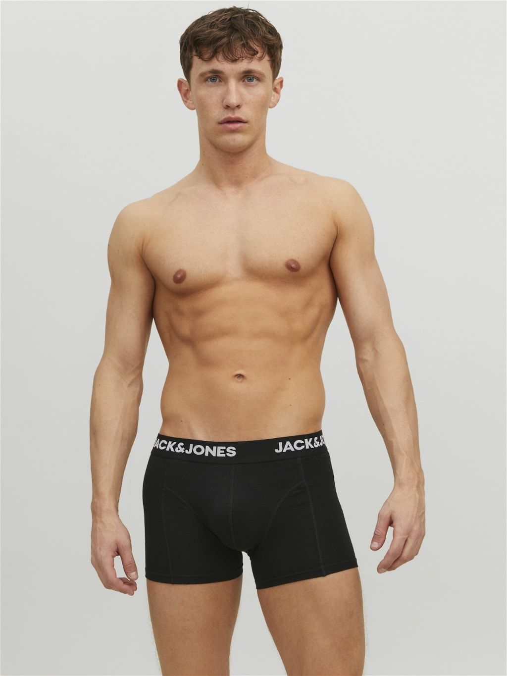 Jack & Jones Boxershorts JACHUEY Trunks 10-pack Zwart