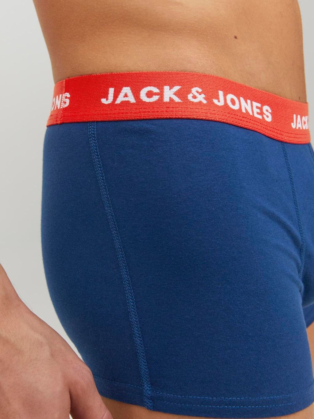 Jack & Jones Boxershorts JACLEE Trunks 5-pack Blauw / Zwart