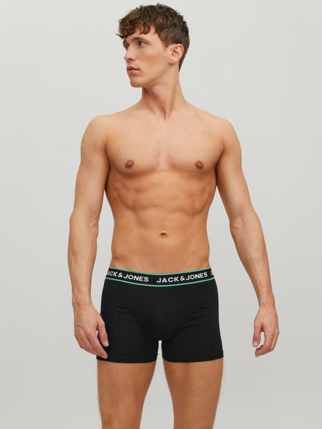 Jack & Jones Boxershorts JACFLOWER Trunks 6-pack Zwart / Navy