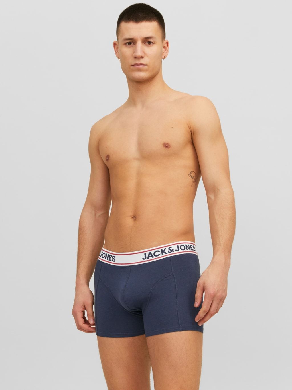 Jack & Jones Boxershorts JACJAKE Trunks 3-pack Vintage Blue / Navy