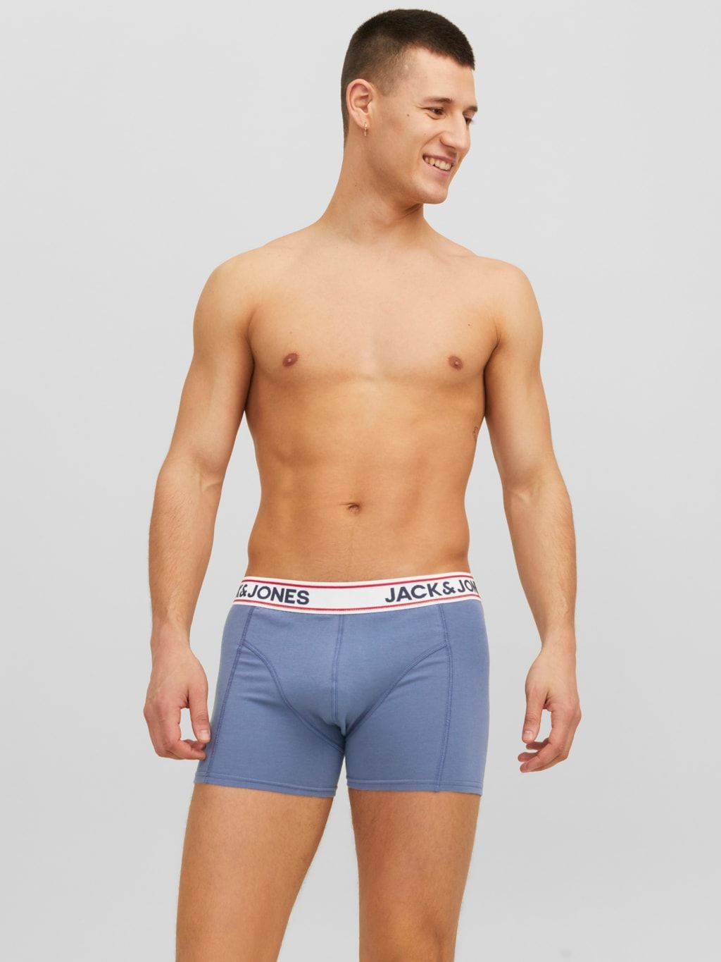 Jack & Jones Boxershorts JACJAKE Trunks 3-pack Vintage Blue / Navy