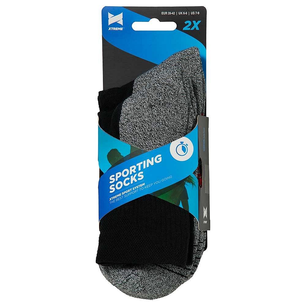 Xtreme Sportsokken 2-pack Multi Black