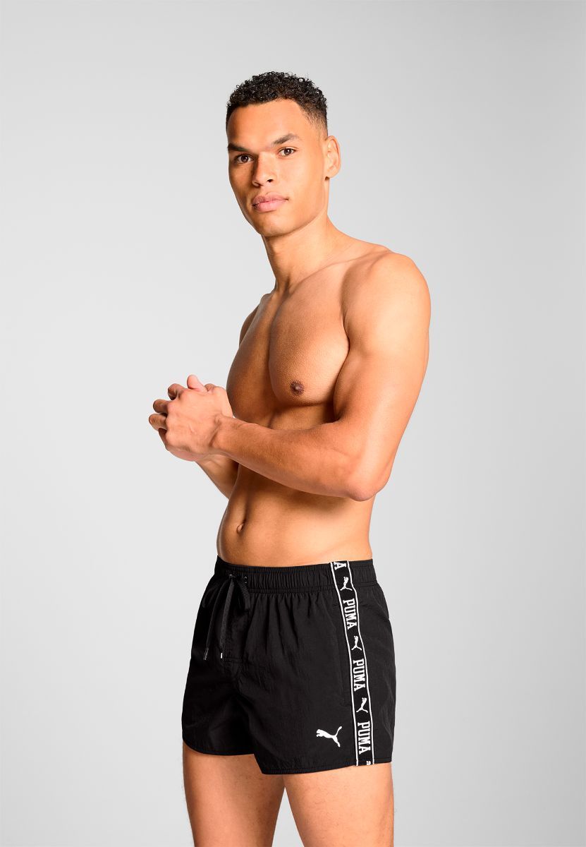 Puma Zwembroek Heren Crinkle Short Shorts Zwart