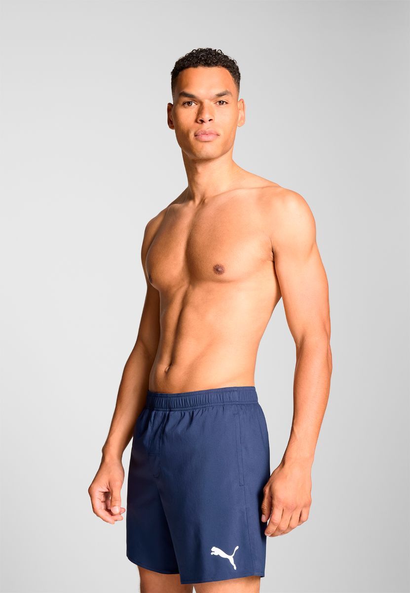 Puma Zwembroek Heren Mid Shorts Navy