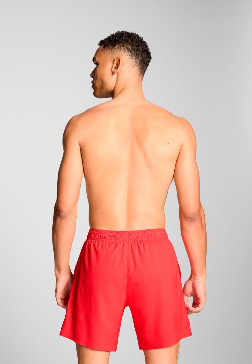 Puma Zwembroek Heren Mid Shorts Rood