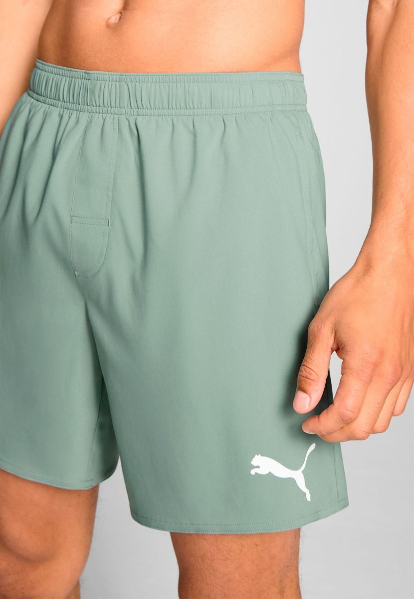 Puma Zwembroek Heren Mid Shorts Dark Sage