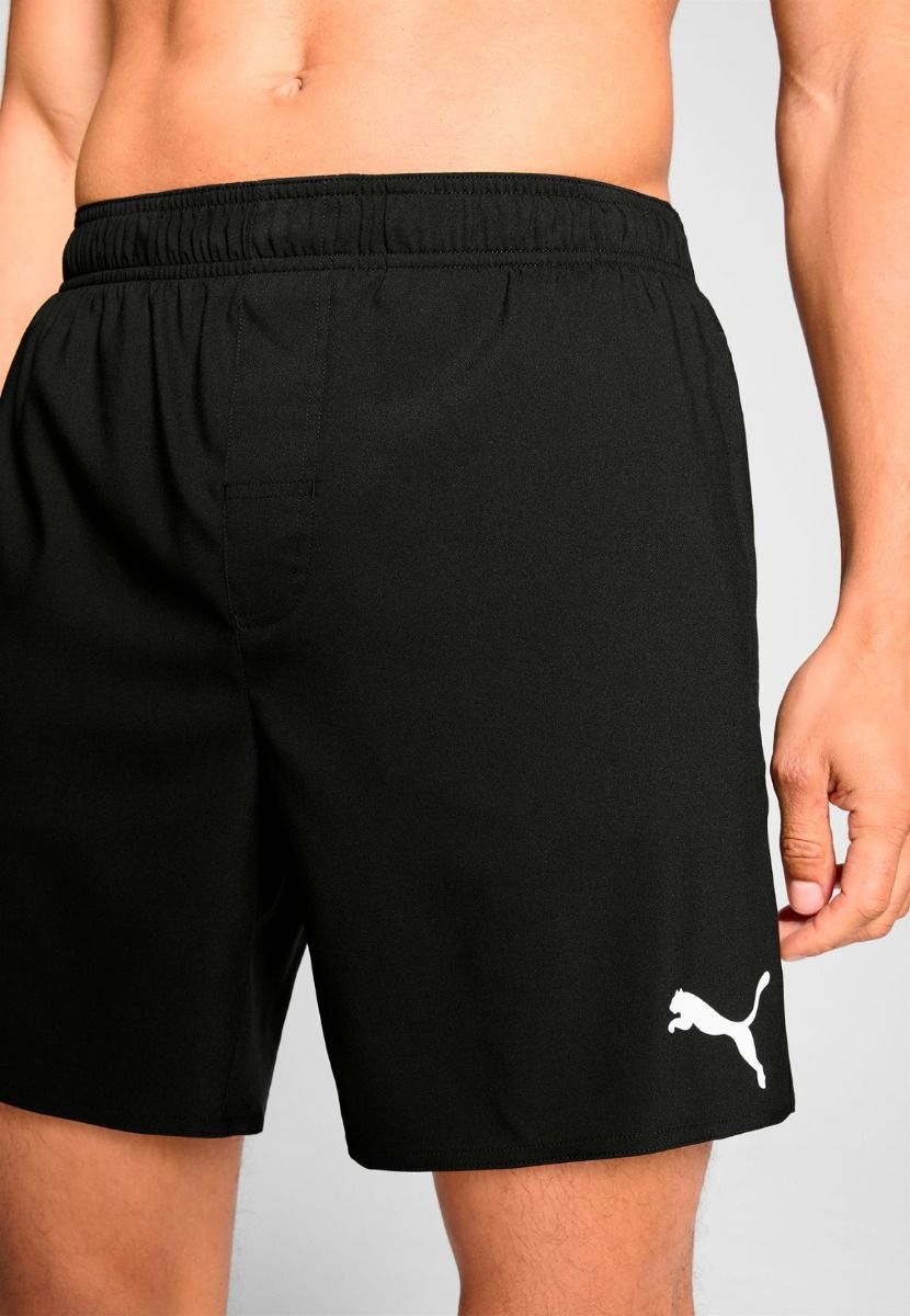 Puma Zwembroek Heren Mid Shorts Zwart