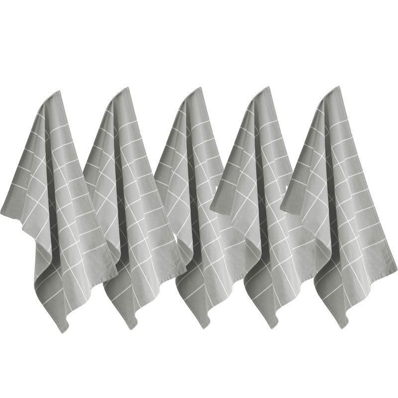 Byrklund Theedoek Do Dishes Grijs - 5 stuks