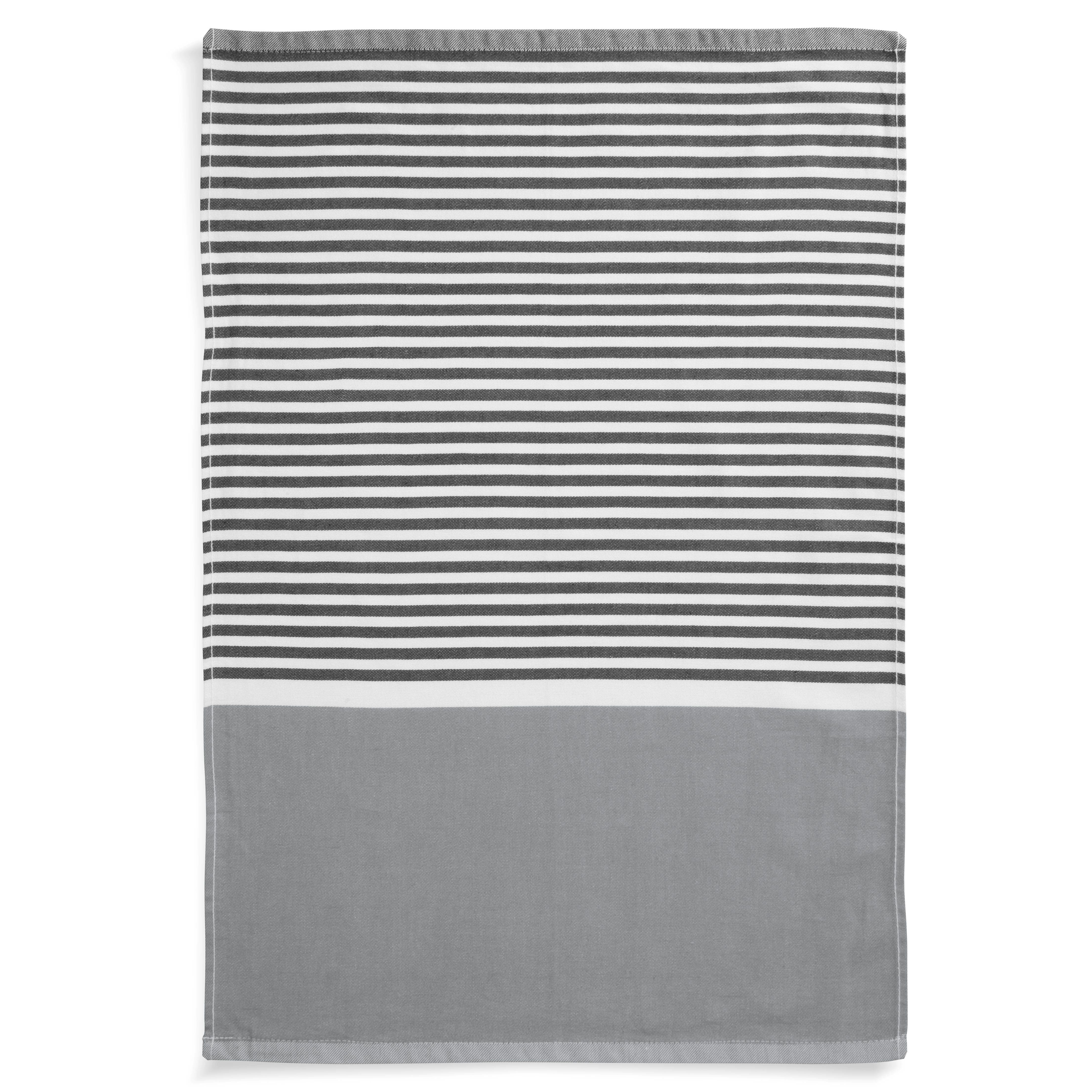 Byrklund Keuken- en Theedoeken set Dry Dishes & Dry Hands Grijs - 8 delig