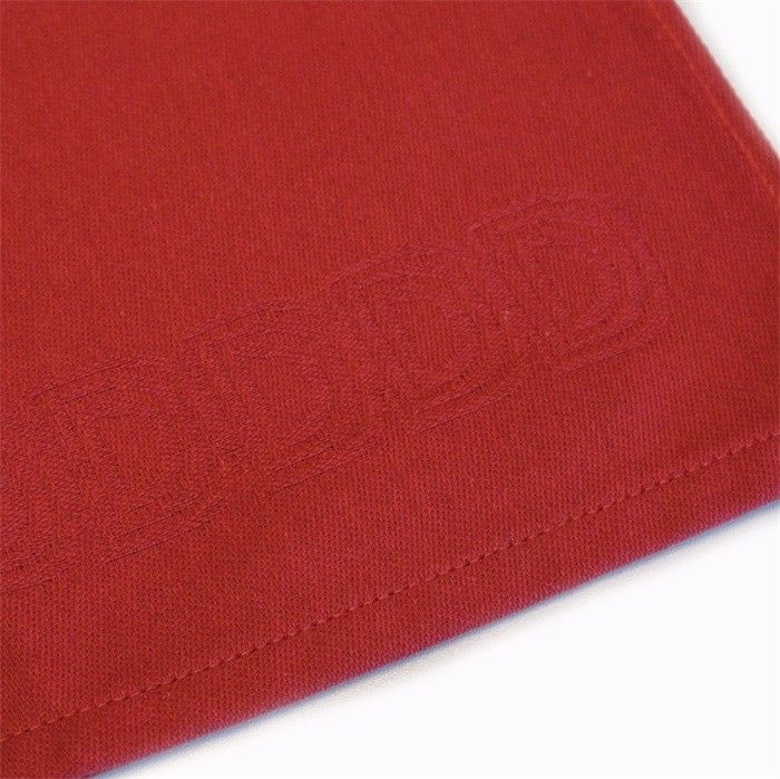 DDDDD Theedoek Logo Rood - 6 stuks