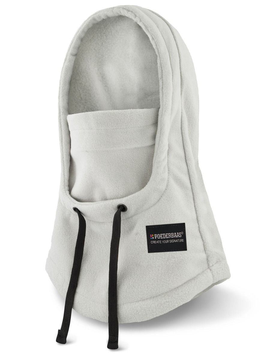 Poederbaas Balaclava Fleece Grijs