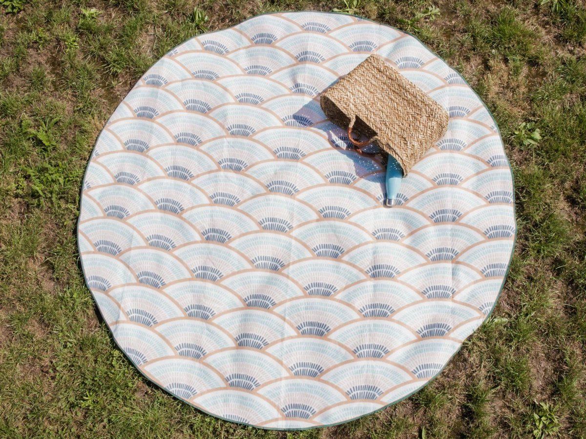 Gusta Picknickkleed Rond ø200 cm Print