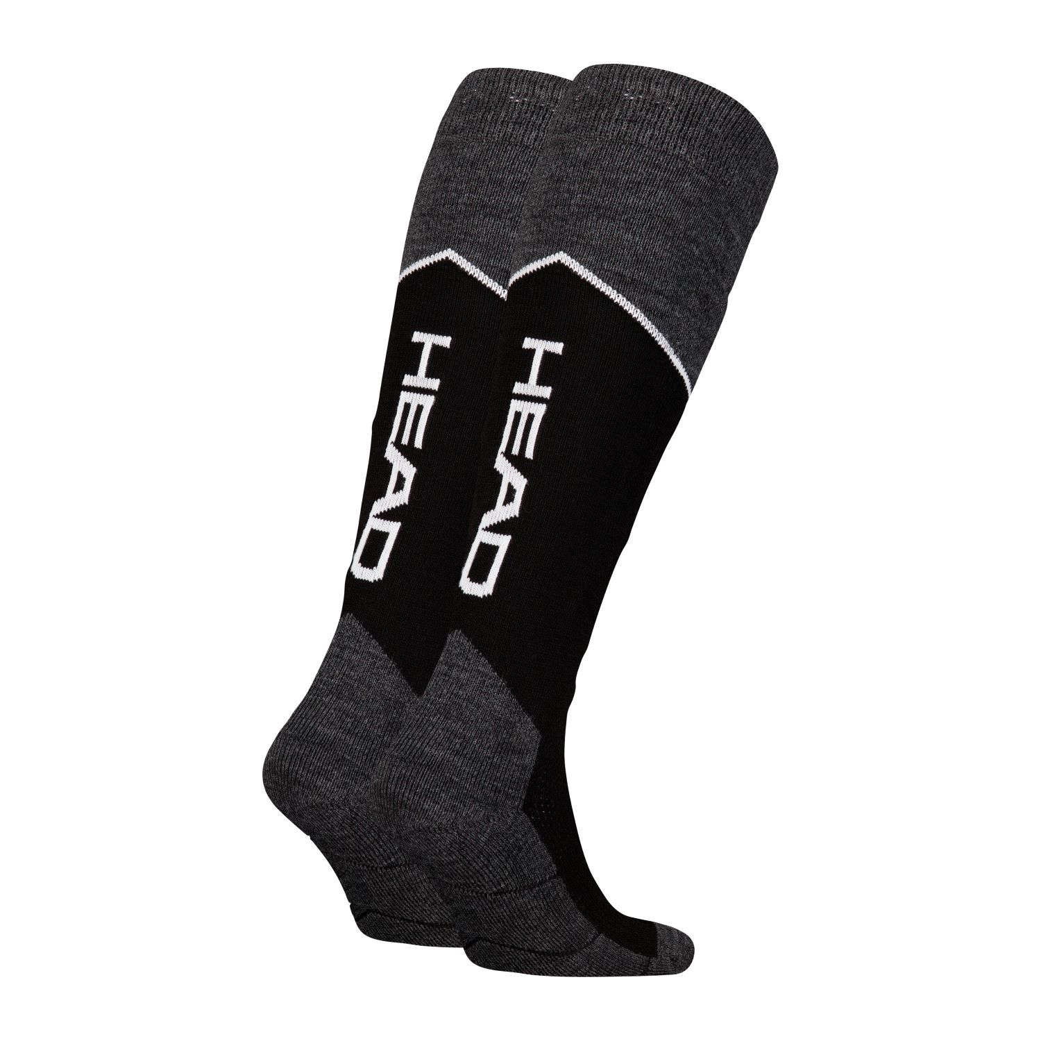 HEAD Skisokken Kneehigh 6-pack Black / Grey Melange