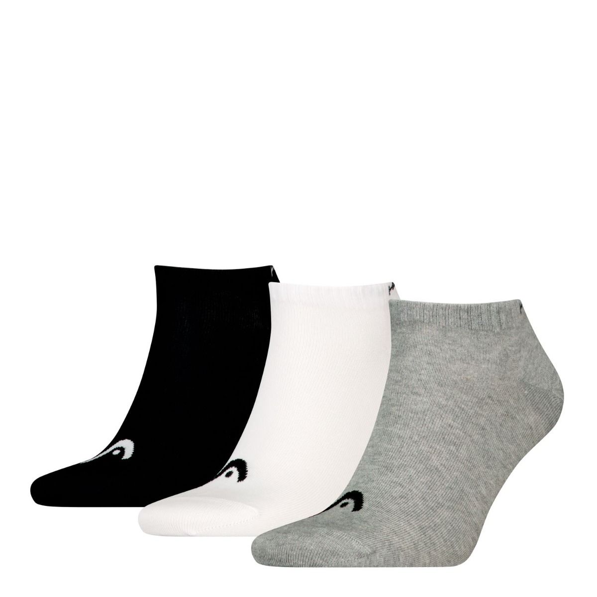 HEAD Sneakersokken Training 12-pack Grijs / Wit / Zwart