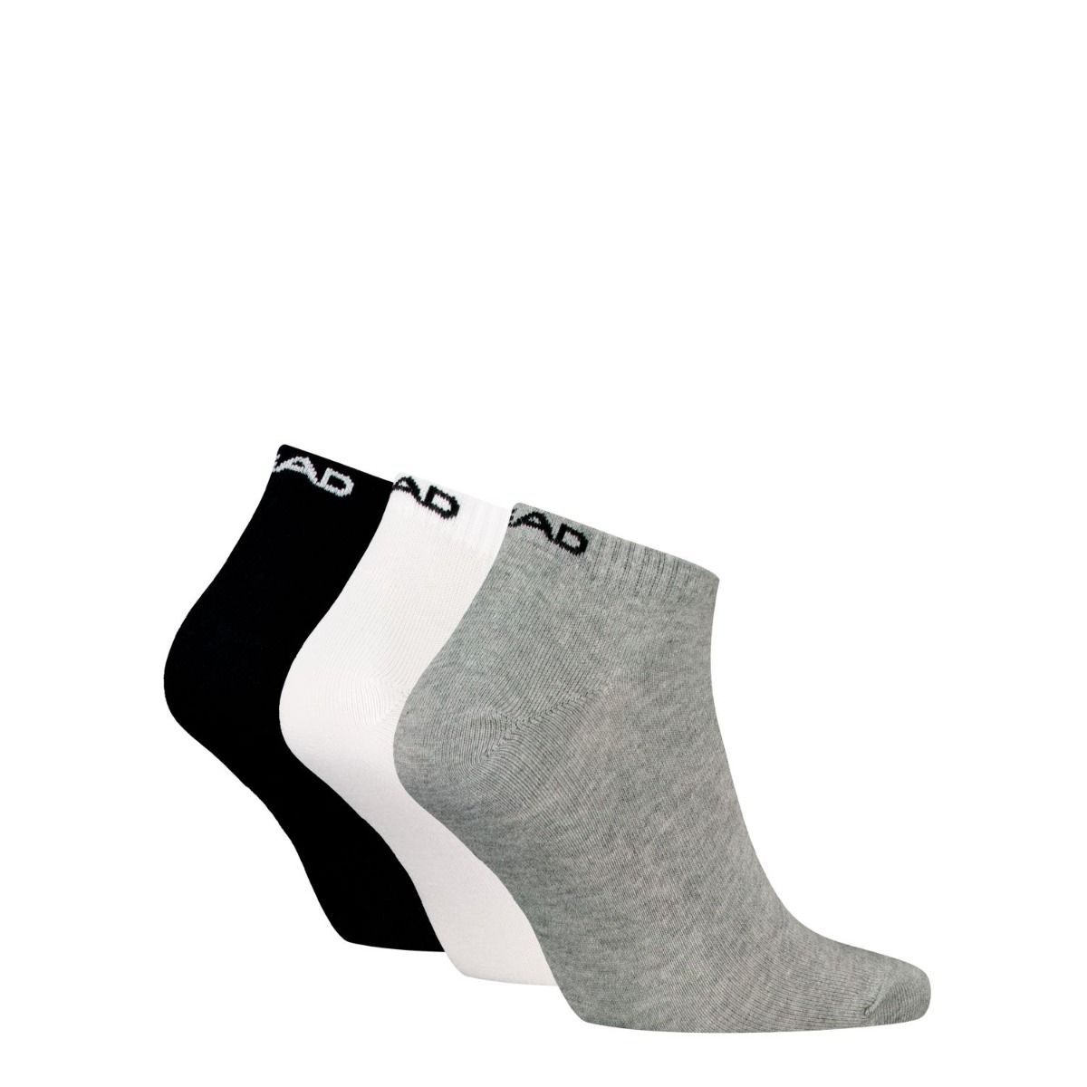 HEAD Sneakersokken Training 12-pack Grijs / Wit / Zwart