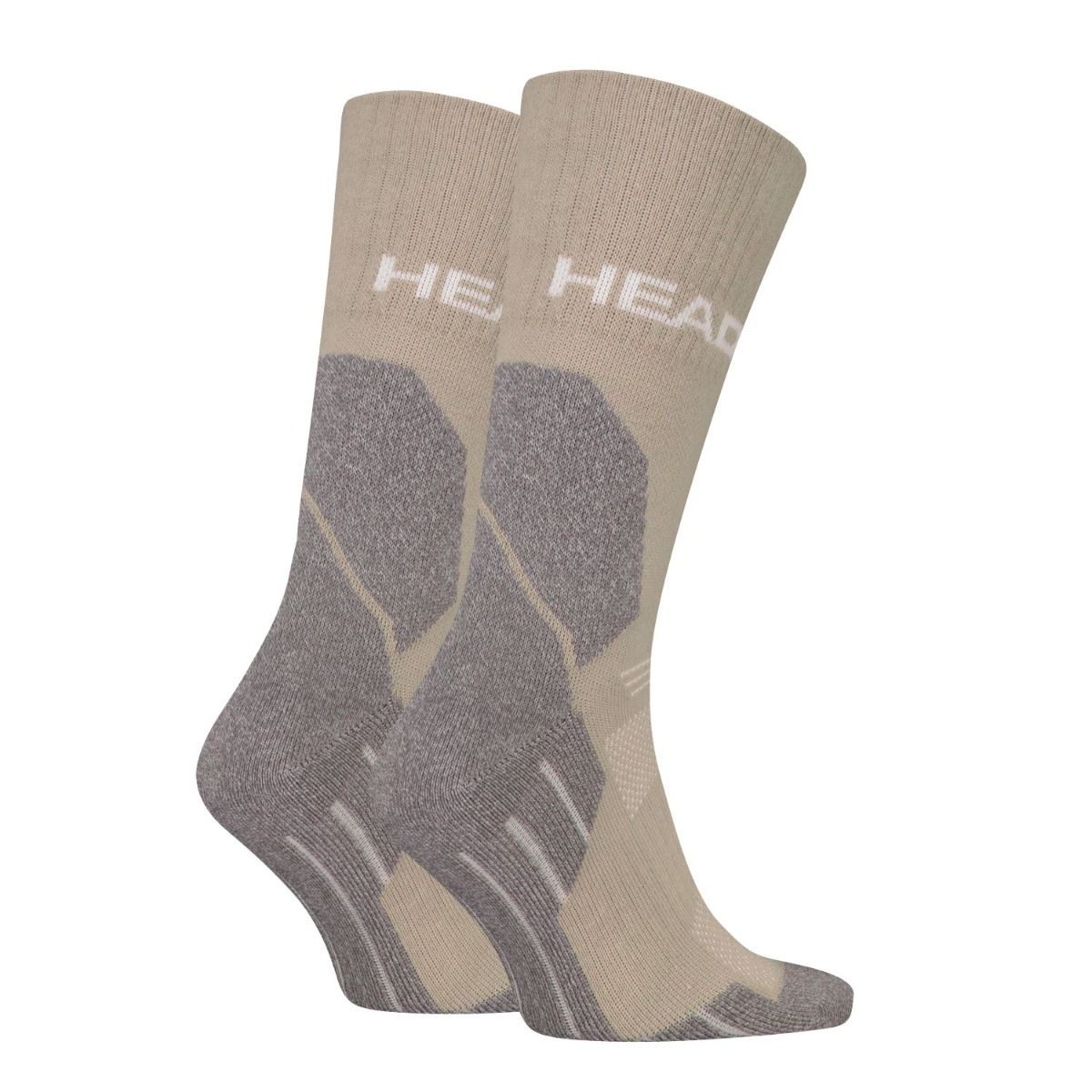 HEAD Wandelsokken All Climates Hiking Crew 6-pack Taupe