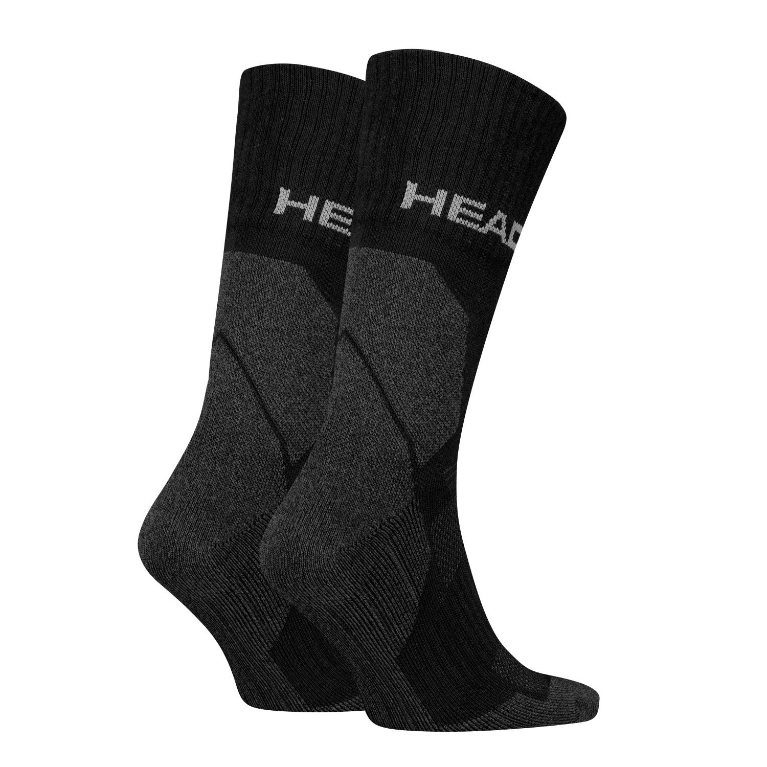 HEAD Wandelsokken All Climates Hiking Crew 2-pack Zwart