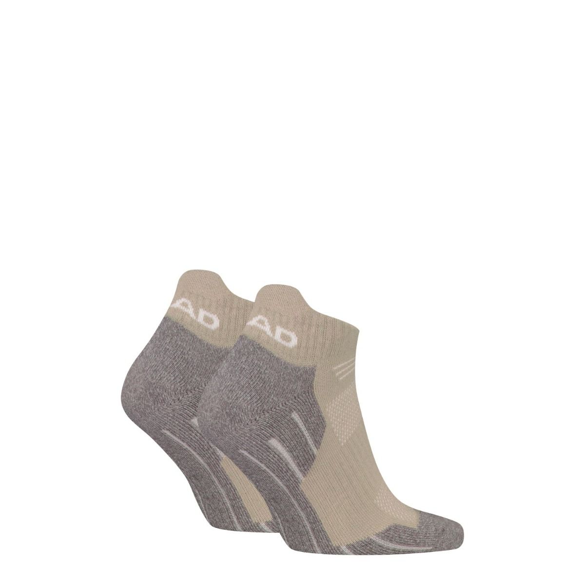 HEAD Wandelsokken All Climates Hiking Sneaker 6-pack Taupe