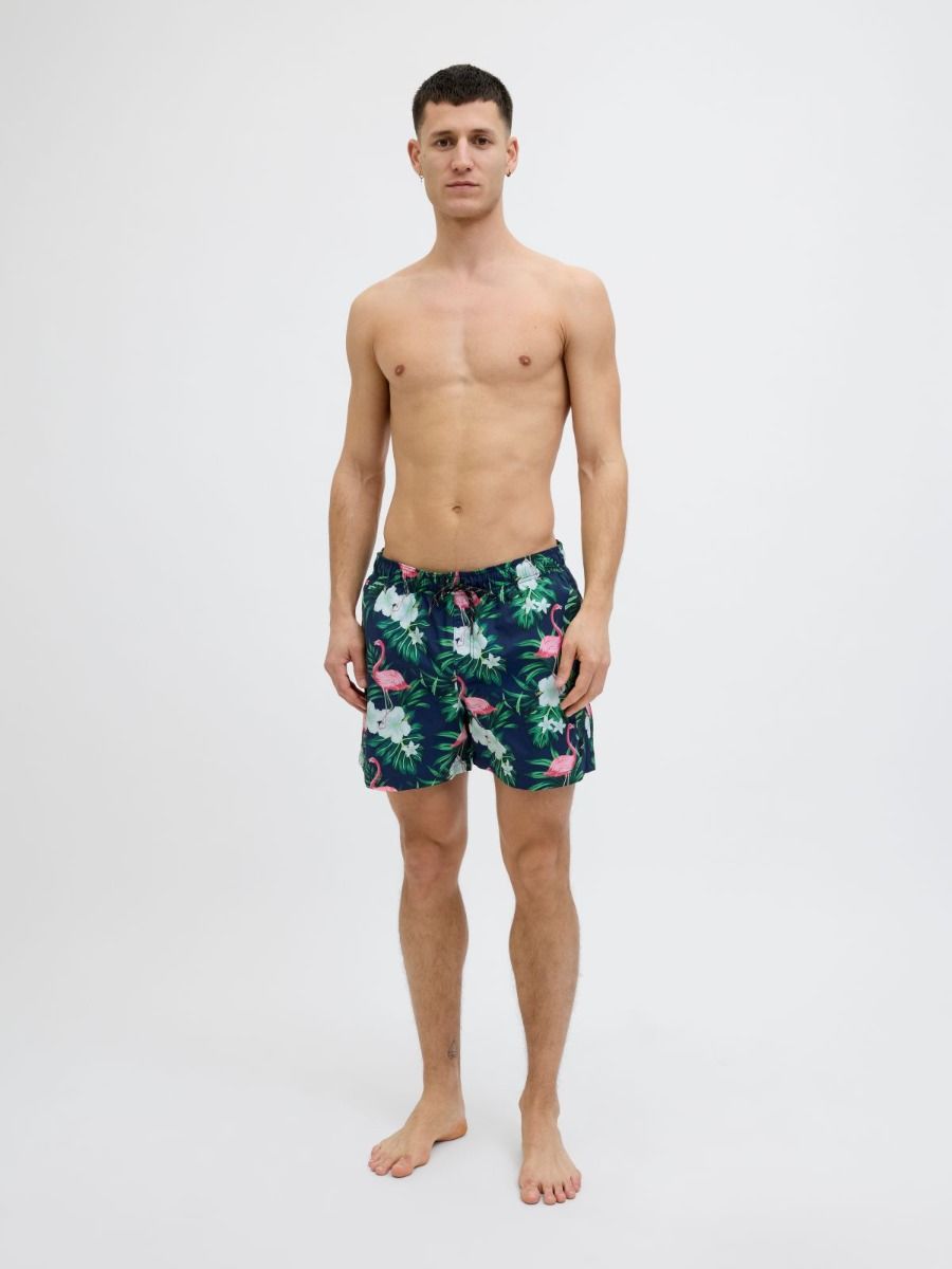 Jack & Jones Zwembroek JPSTMAUI Novelty AOP Navy Blazer