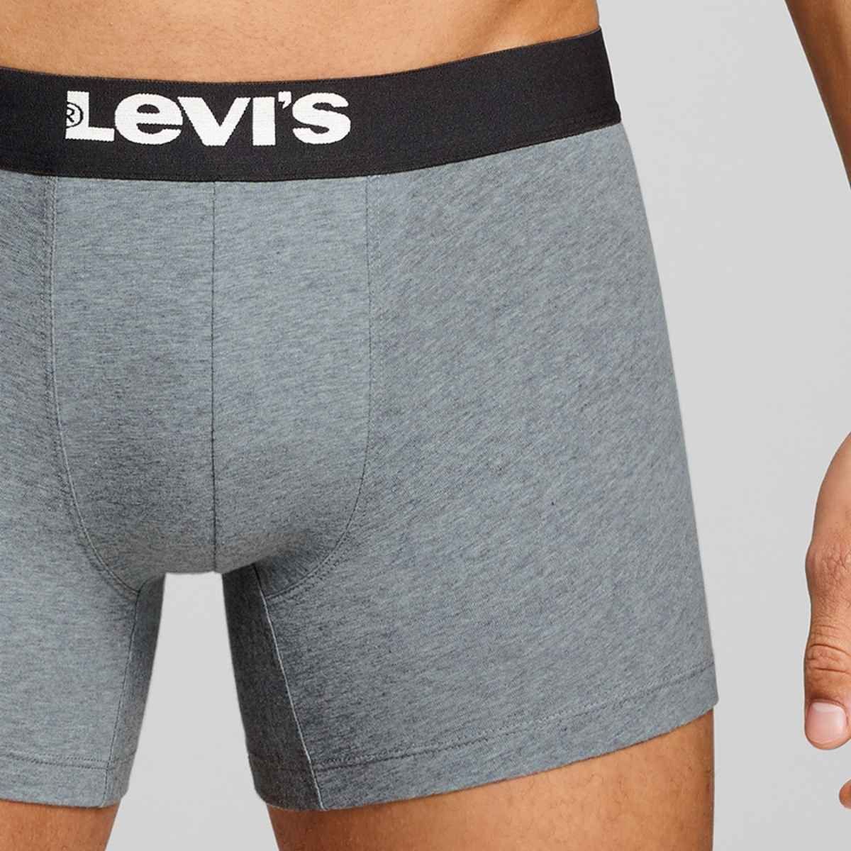 Levi's Boxershorts Giftbox 3-pack Black / Grey