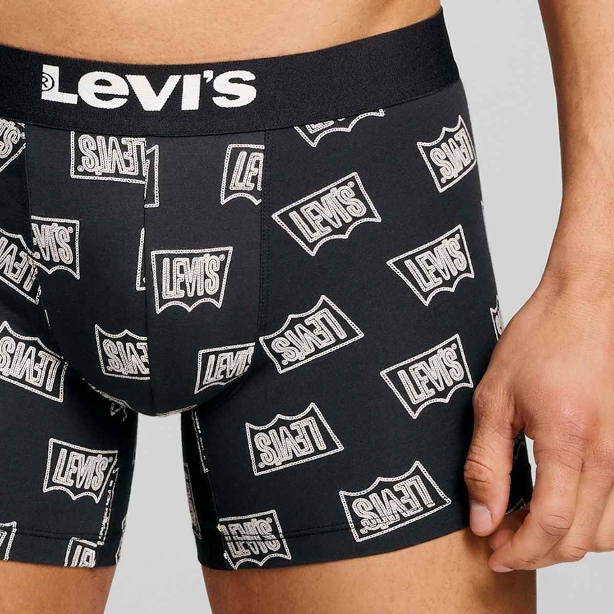 Levi's Boxershorts Giftbox 3-pack Black / Grey