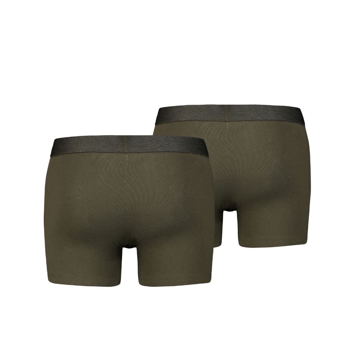 Levi's Boxershorts Melange WB Organic Cotton 6-pack Khaki