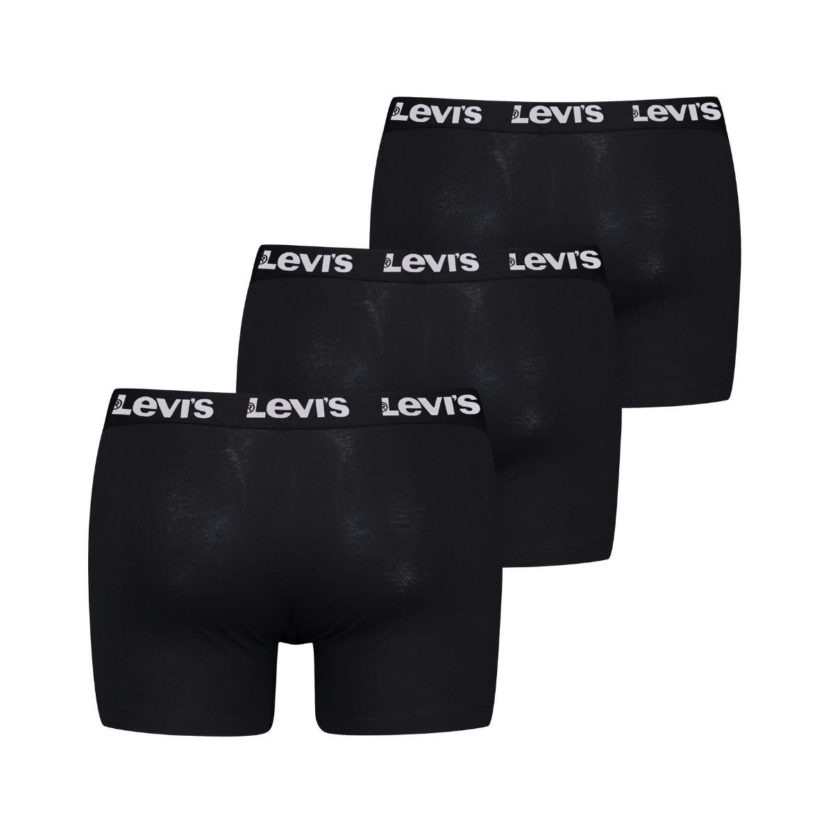 Levi's Boxershorts Repeat Logo 3-pack Zwart