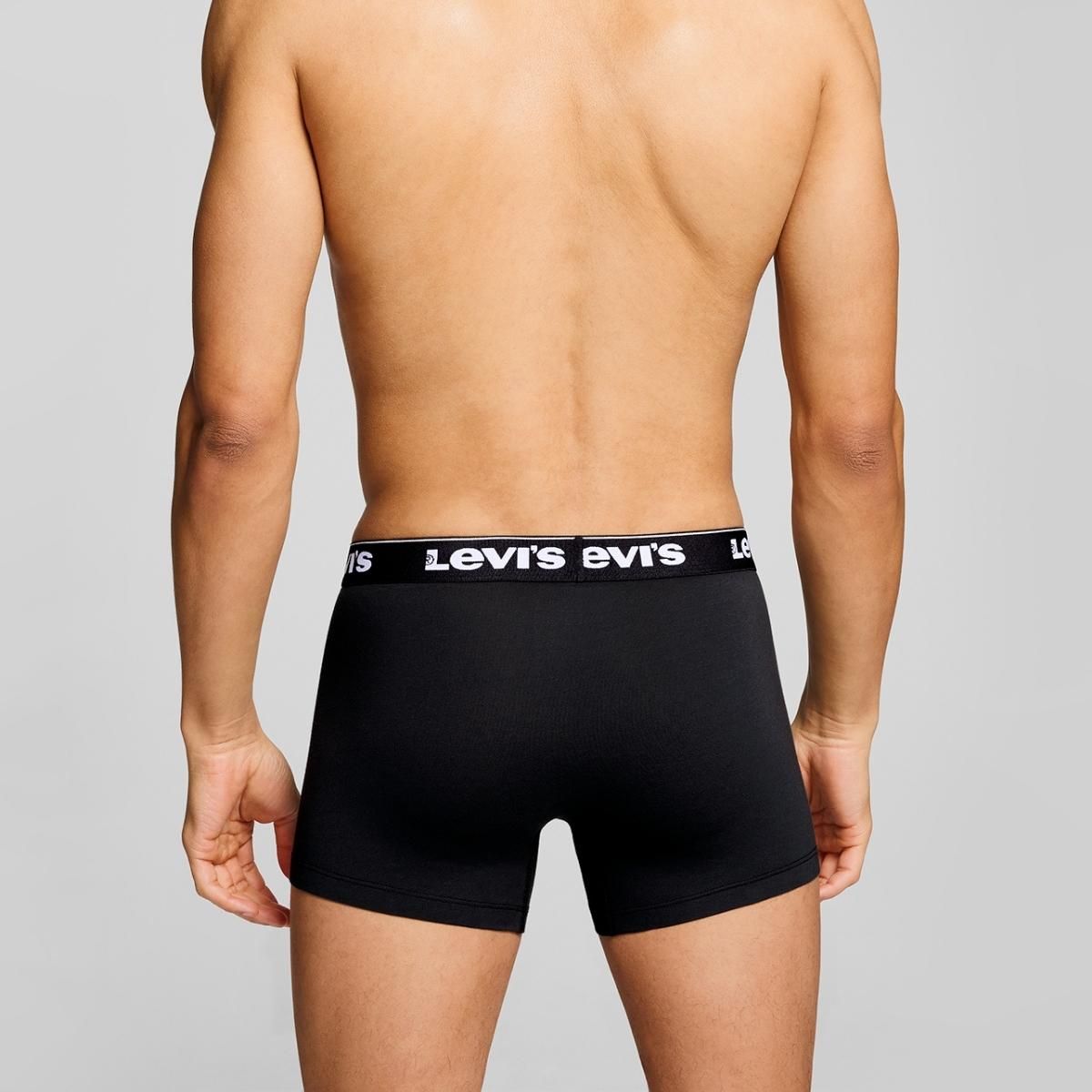 Levi's Boxershorts Repeat Logo 3-pack Zwart