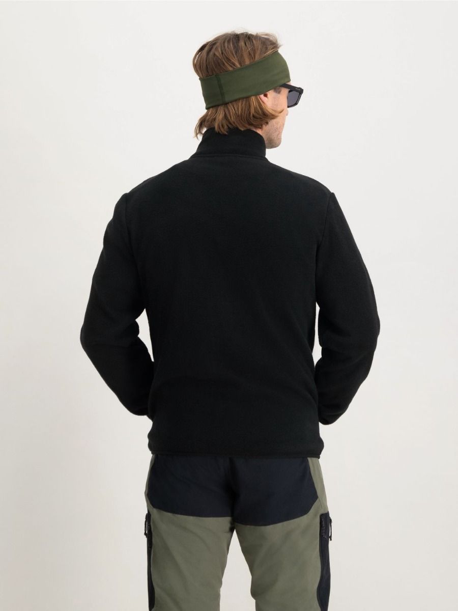 Poederbaas Four Seasons Fleece Vest Heren Zwart