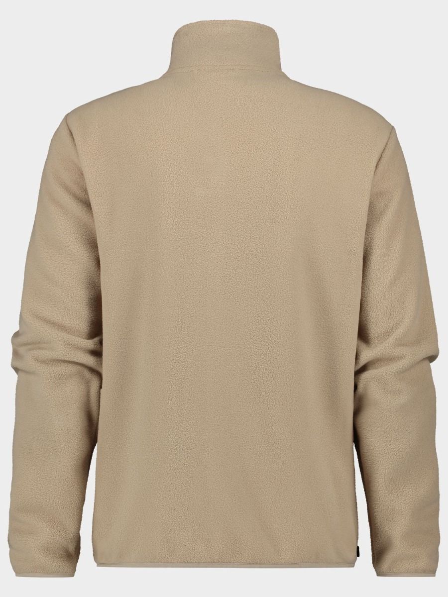 Poederbaas Four Seasons Fleece Vest Heren Zand