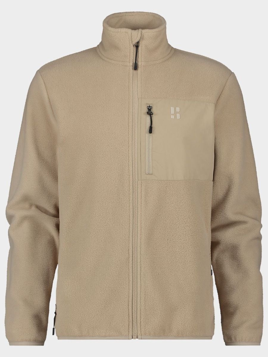 Poederbaas Four Seasons Fleece Vest Heren Zand