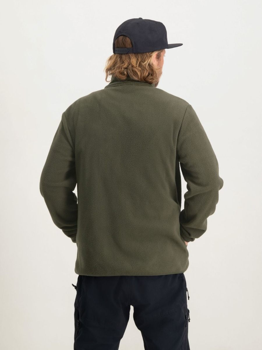 Poederbaas Four Seasons Fleece Vest Heren Groen