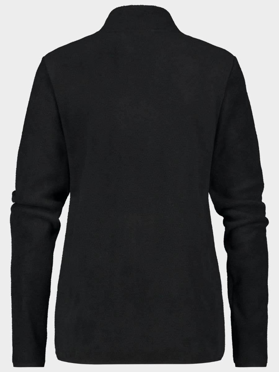 Poederbaas Four Seasons Fleece Vest Dames Zwart