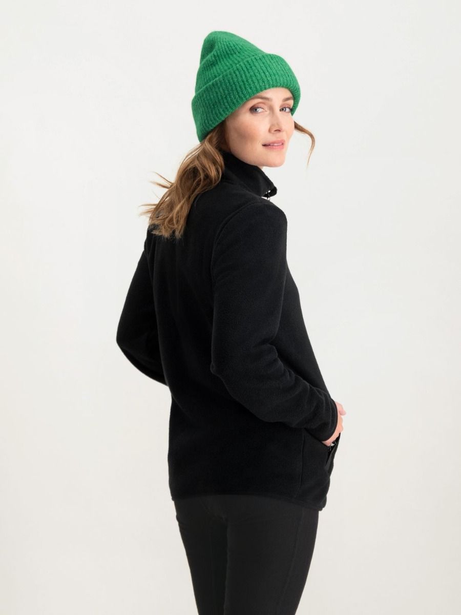 Poederbaas Four Seasons Fleece Vest Dames Zwart