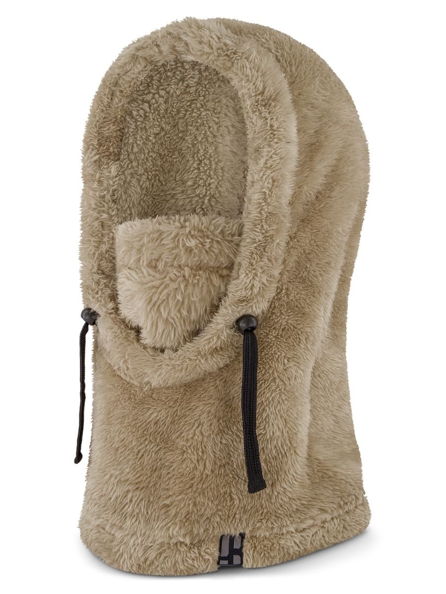 Poederbaas Balaclava Dames Fluffy Zand