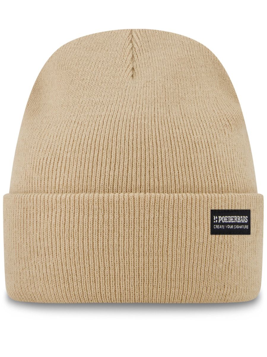 Poederbaas Muts Park Beanie Bronze