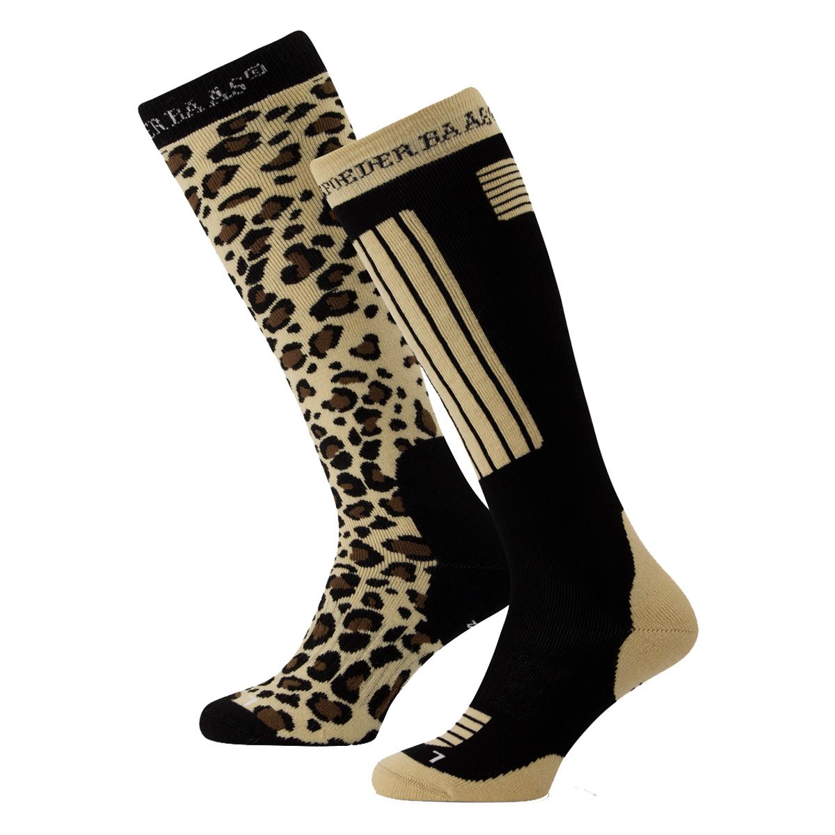 Poederbaas Skisokken 6-pack Panther Brown