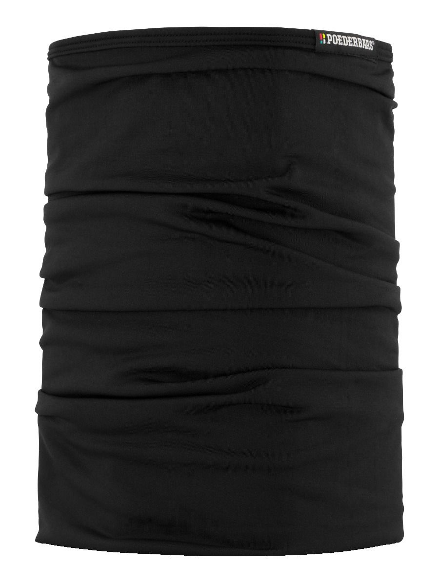 Poederbaas Nekwarmer Sport Zwart