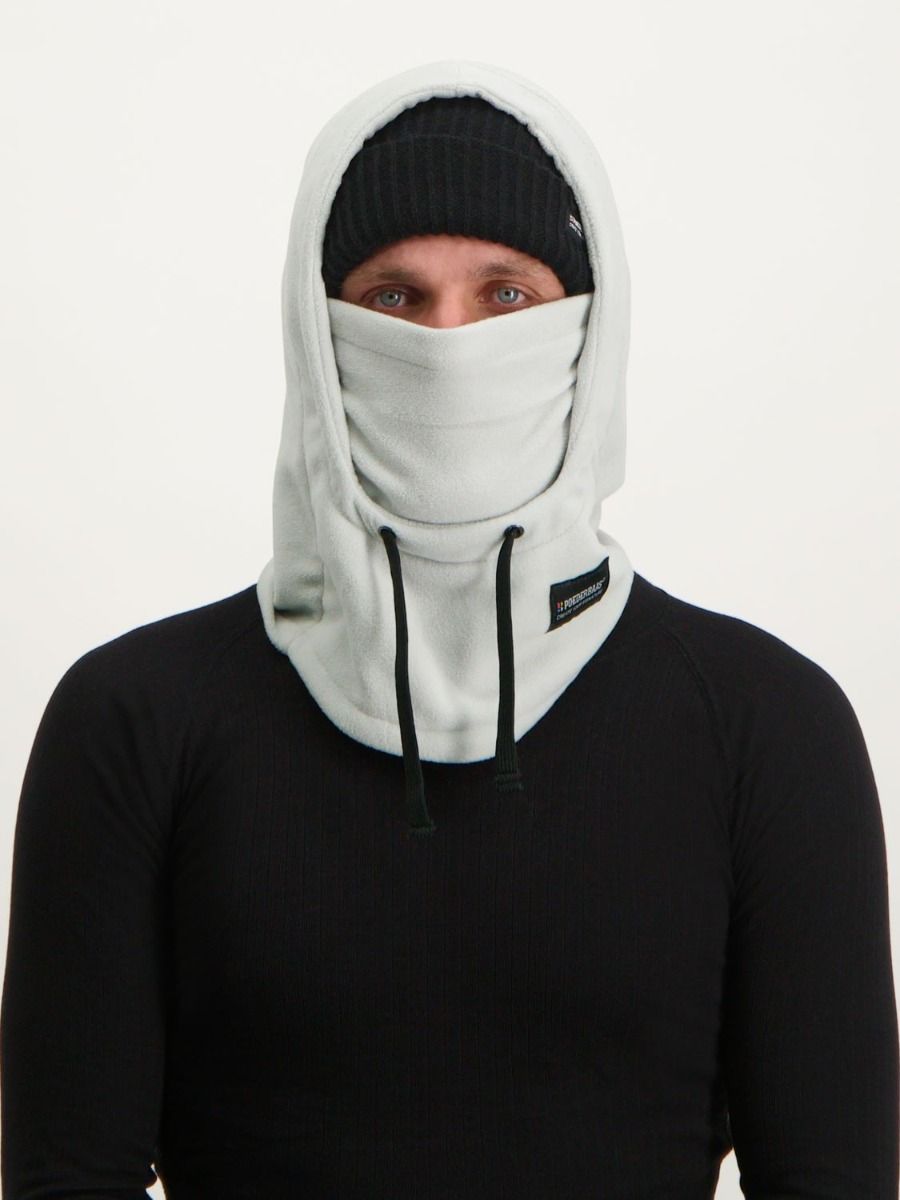 Poederbaas Balaclava Fleece Grijs